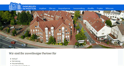 Desktop Screenshot of immobilien-im-westtor.de