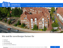 Tablet Screenshot of immobilien-im-westtor.de